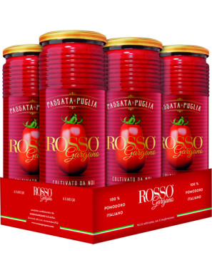 ROSSOGARGANO PASSATA DI PUGLIA G.690X6 FARDELLO