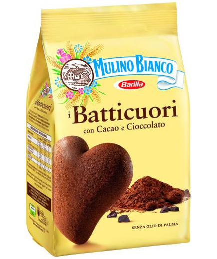 Barilla Batticuori Biscotti Cacao gr.350