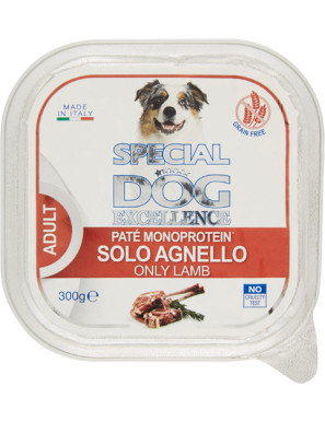 SPECIAL DOG EXCELLENCE MONOPROTEICO PATE DI AGNELLO GR.300