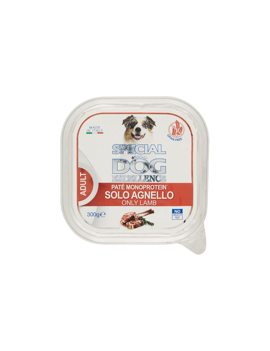 SPECIAL DOG EXCELLENCE MONOPROTEICO PATE DI AGNELLO GR.300