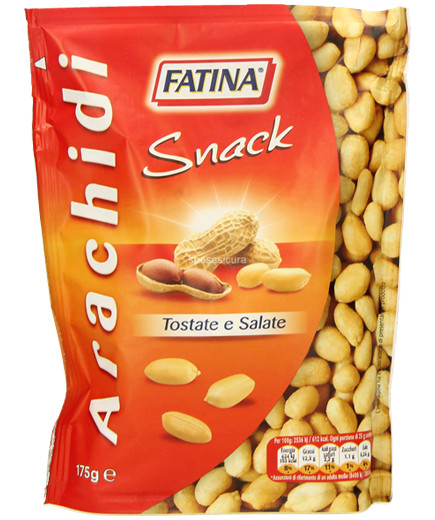 FATINA ARACHIDI TOSTATE E SALATE G.175 DOYPACK