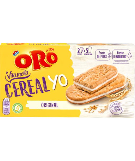 Vitasnella Cereal Yo Biscotti Cereali Con Yogurt gr.253