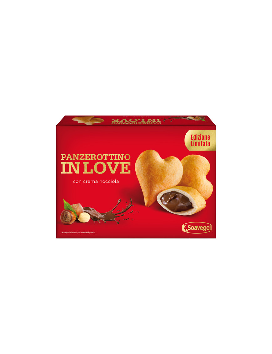 SOAVEGEL PANZEROTTINO IN LOVE C/CREMA NOCCIOLA SURG.G.200