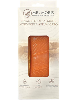 MR.MORIS LINGOTTO DI SALMONENORVEGESE AFFUM. GR.100