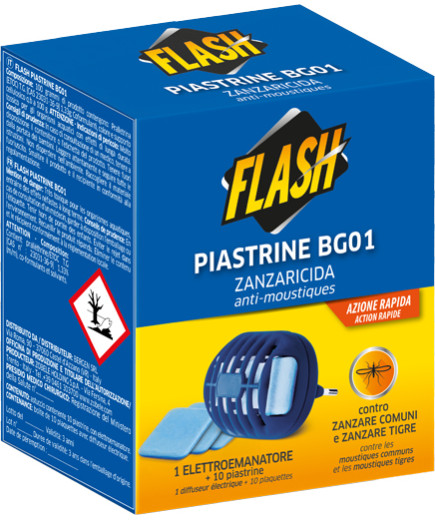 FLASH ELETTROEMANATORE +10 PIASTRINE