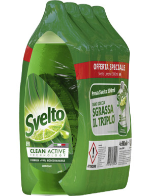 SVELTO DILUITO ML.980X4 LIMONE (QUADRIPACCO)