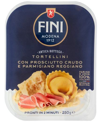 FINI TORTELLINI G.250 PROSC.CRUDO E PARMIG. -ANTICA BOTTEGA-