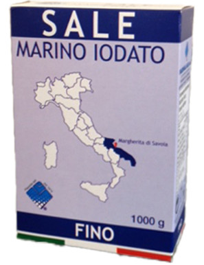 SALE MARINO IODATO FINO ITALIA KG.1