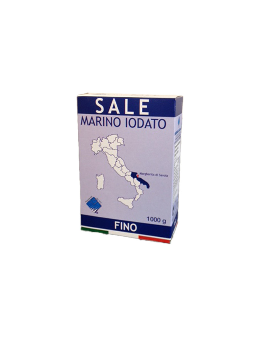 SALE MARINO IODATO FINO ITALIA KG.1