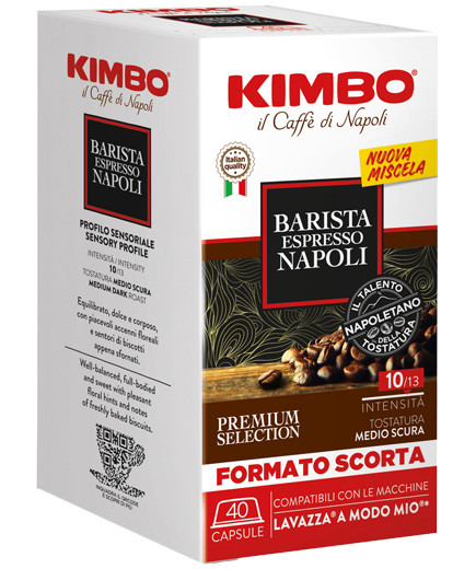 KIMBO CAPSULE AMM BAR.ESP. NAPOLI X40 PZ.