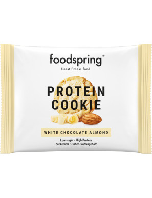 FOODSPRING PROTEIN COOKIE WHITE CHOCOLATE ALMOND G.50