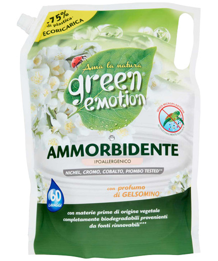 GREEN EMOTION AMMORBIDENTE POUCH LT.1,5 GELSOMINO