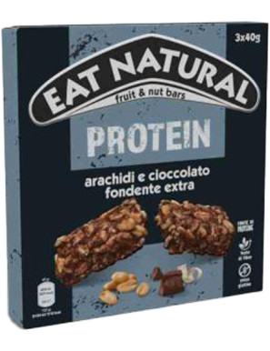 EAT NATURAL BARRETTA  CIOCCOLATO E ARACHIDI GR.40 T3