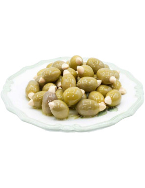 SINISI OLIVE VERDI FARCITE CONMANDORLE CONDITE KG.3