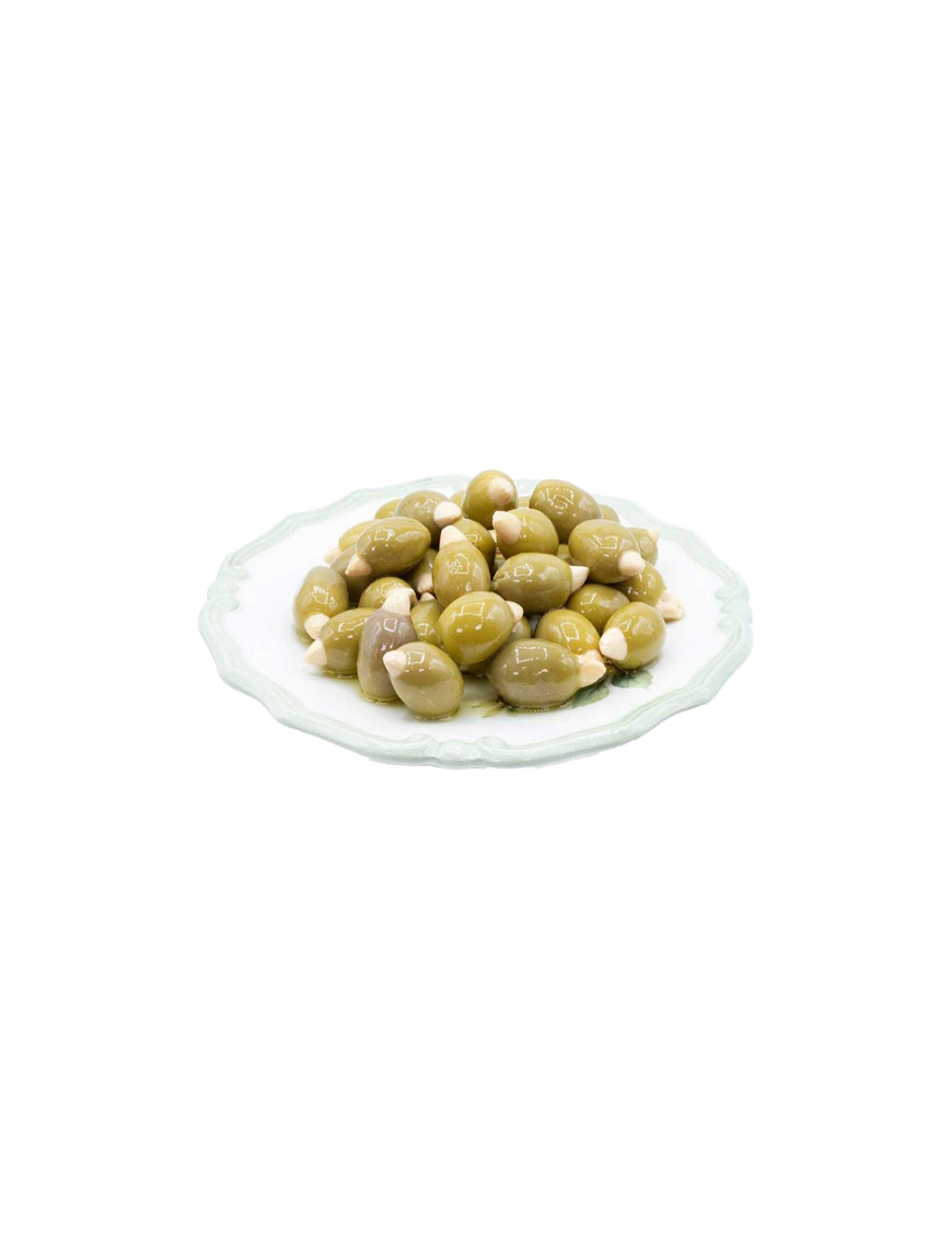 SINISI OLIVE VERDI FARCITE CONMANDORLE CONDITE KG.3