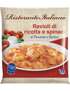 GELIT RAVIOLI RICOTTA/SPINACIAL POMODORO GR.550 SURG