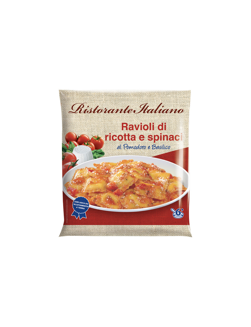 GELIT RAVIOLI RICOTTA/SPINACIAL POMODORO GR.550 SURG