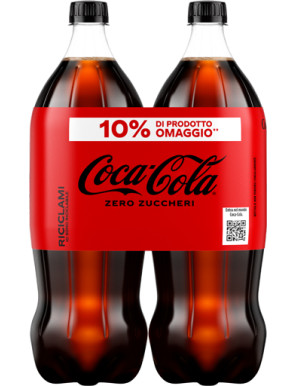 COCA COLA ZERO LT1,5 X2