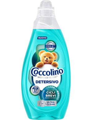 COCCOLINO DET.LAVAT.CICLI BREVI 37 LAV.LT.1,48 ULTRA CLEAN