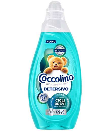 COCCOLINO DET.LAVAT.CICLI BREVI 37 LAV.LT.1,48 ULTRA CLEAN