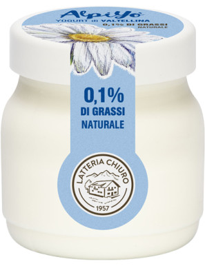 ALPIYO' YOGURT NAT. BIANCO 0,1% GRASSI G.125