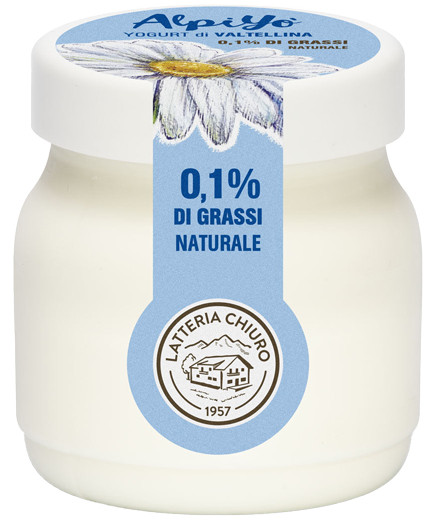 ALPIYO' YOGURT NAT. BIANCO 0,1% GRASSI G.125