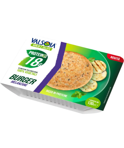 VALSOIA BURGER VEG.PROTEINMELANZANE G.130