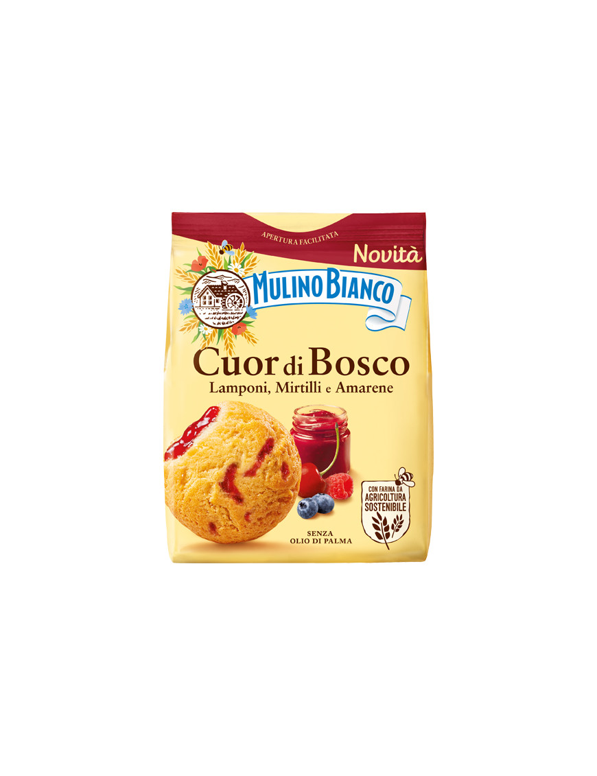 BARILLA BISCOTTI CUOR DI BOSCO G.300    -P-