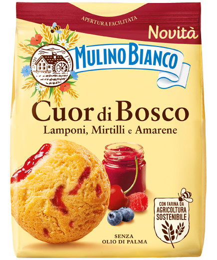 BARILLA BISCOTTI CUOR DI BOSCO G.300    -P-