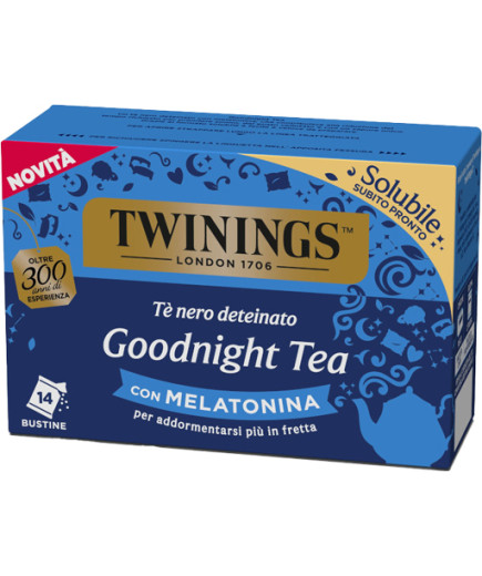 TWININGS THE'NERO DETEINATO GOODNIGHT  X14FF.