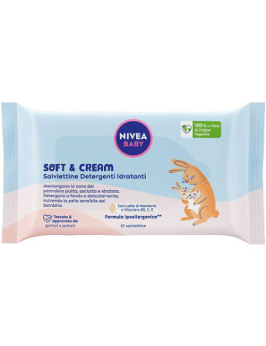 NIVEA BABY SALVIETTE SOFT&CREAM X 57