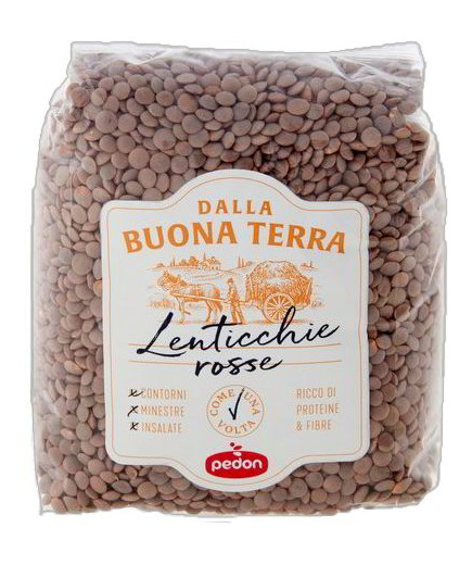 Pedon Lenticchie Rosse Intere gr.500