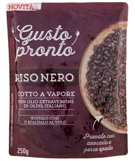 PEDON GUSTO PRONTO RISO NEROG.250