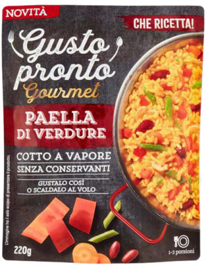 PEDON GUSTO PRONTO GOURMETPAELLA DI VERDURE G.220