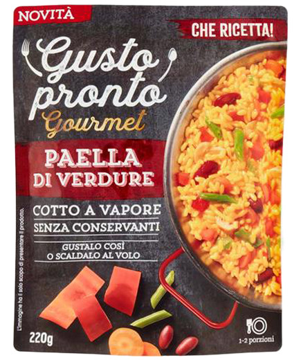 PEDON GUSTO PRONTO GOURMETPAELLA DI VERDURE G.220