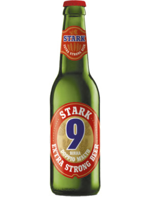 STARK 9 LAGER EXTRA STRONG BIRRA BTG CL 33 9%V  15,4%P