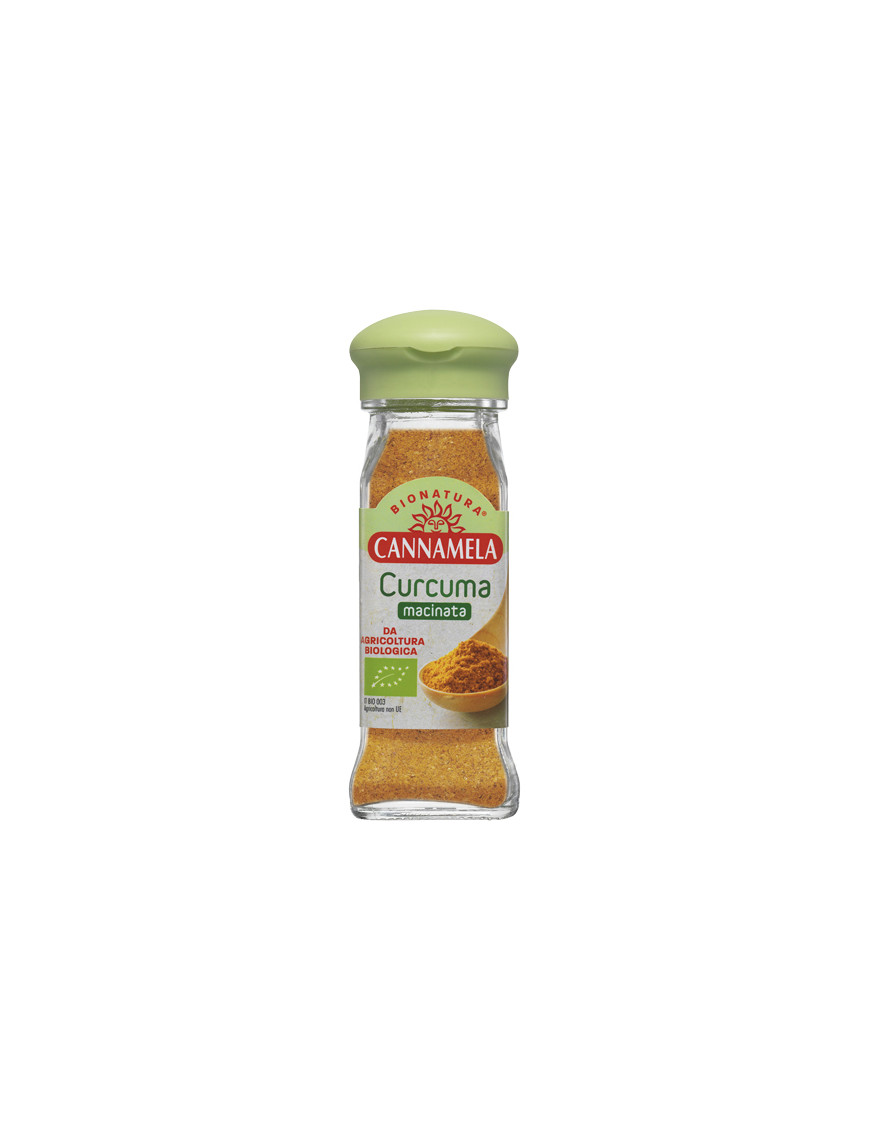 CANNAMELA CURCUMA MACINATABIO G.47