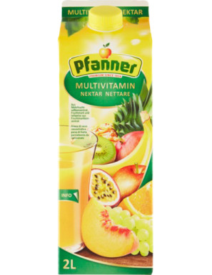 PFANNER SUCCO MULTIVITAMICO 50% LT 2