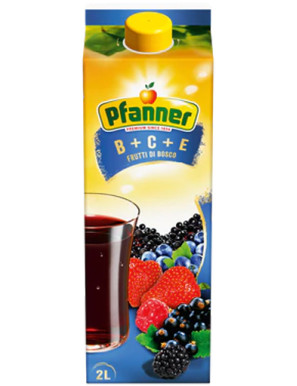 PFANNER SUCCO B+C+E FRUTTI DI BOSCO 30% LT 2