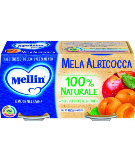 MELLIN OMO MELA/ALBICOCCA G. 100X2