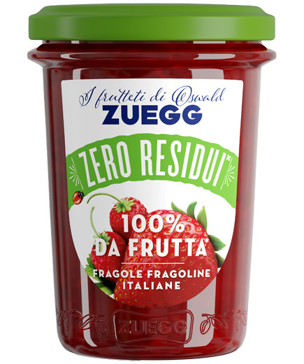 ZUEGG COMPOSTA 100% FRAGOLEE FRAGOLINE SERO RESIDUI G.230