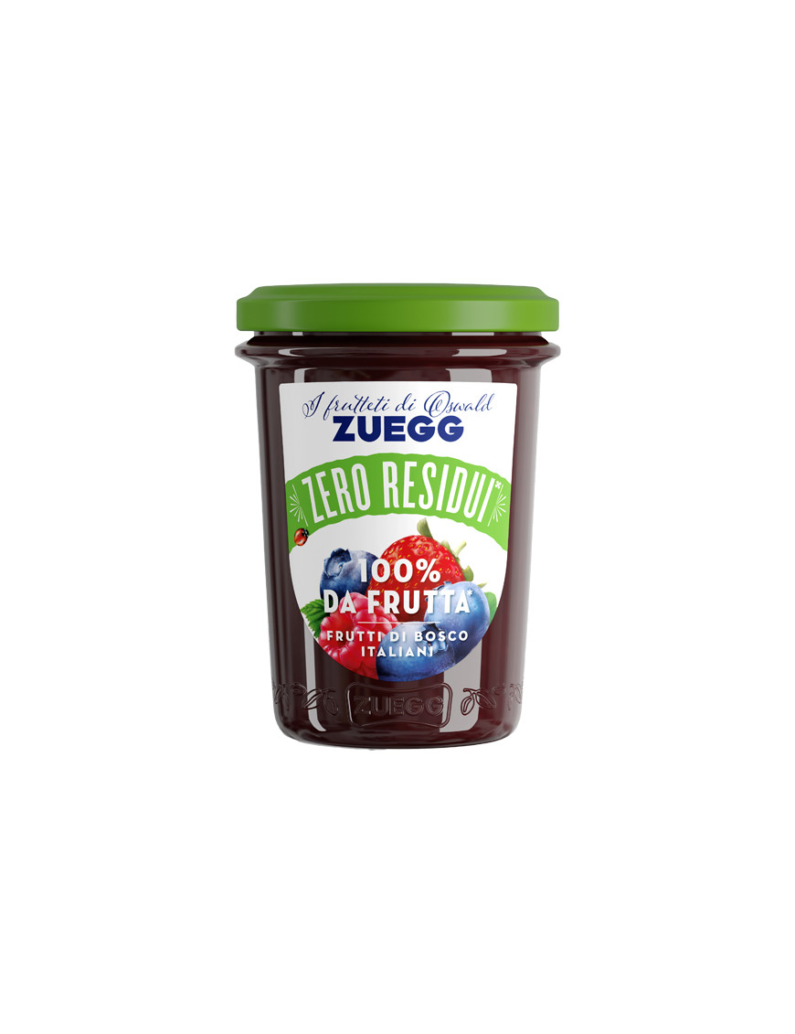ZUEGG COMPOSTA 100% FRUTTI DI BOSCO ZERO RESIDUI G.230
