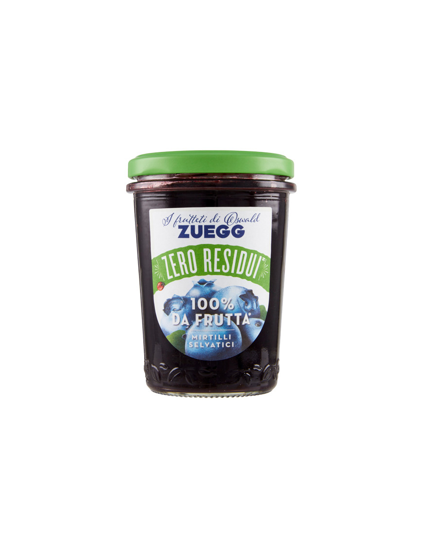 ZUEGG COMPOSTA 100% MIRTILLI ZERO RESIDUI G.230