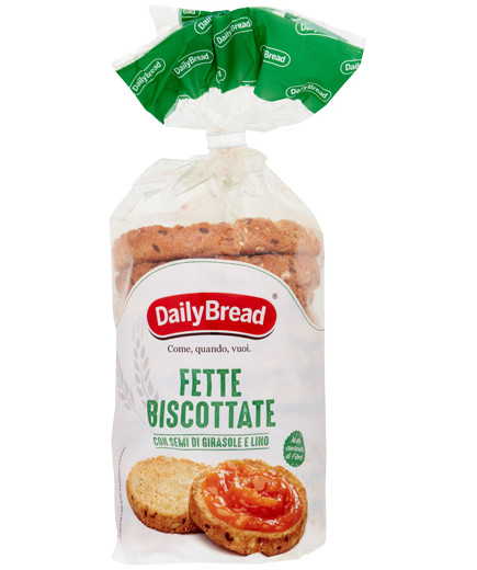 DAILYBREAD FETTE BISCOTTATE CON SEMI GR.160
