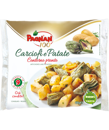 PAGNAN CARCIOFI E PATATE CONG. G.400