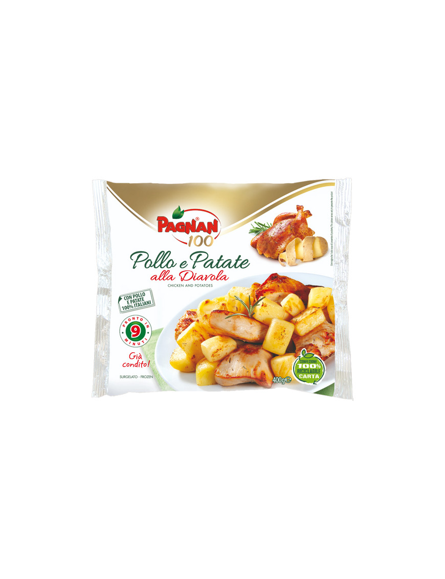 PAGNAN POLLO E PATATE ALLADIAVOLA G.400 SURGELATI