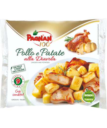 PAGNAN POLLO E PATATE ALLADIAVOLA G.400 SURGELATI