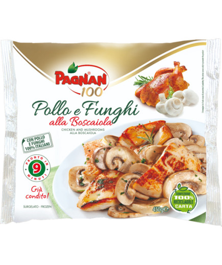 PAGNAN POLLO/FUNGHI BOSCAIOLA GR.450 SURGELATO