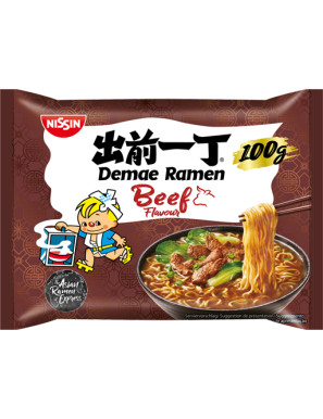 NISSIN - DEMAE RAMEN BEEF GR.100