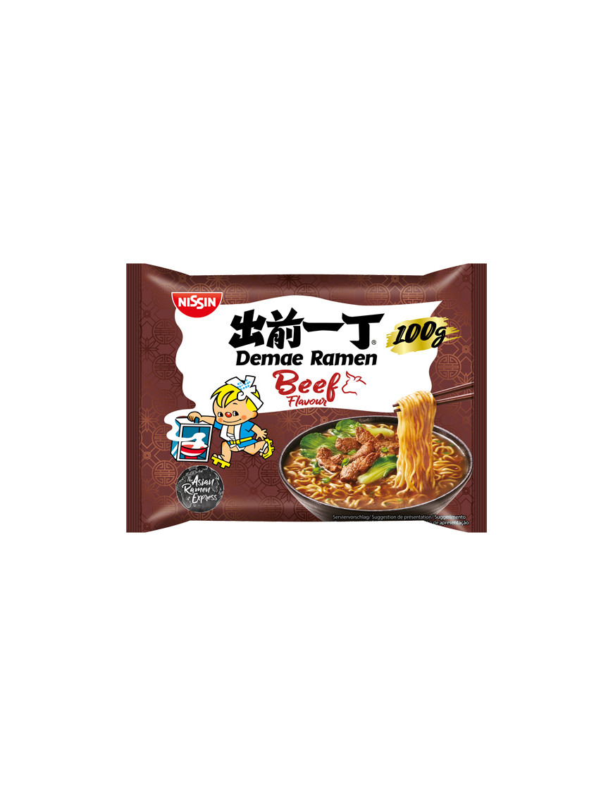 NISSIN - DEMAE RAMEN BEEF GR.100